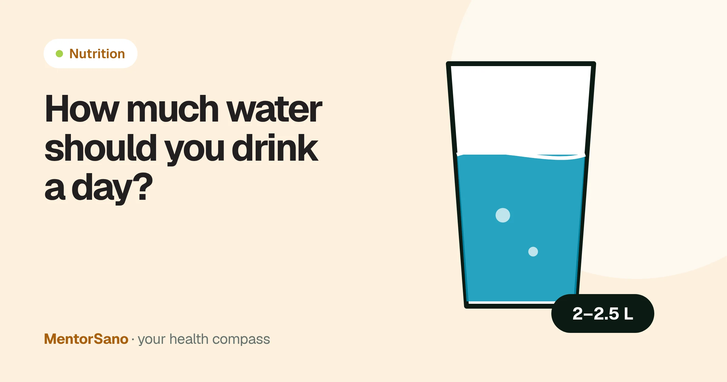 How much water to drink a day: what you need and how to tell